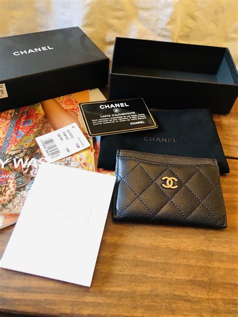 chanel card holder authenticity|chanel authenticity card check.